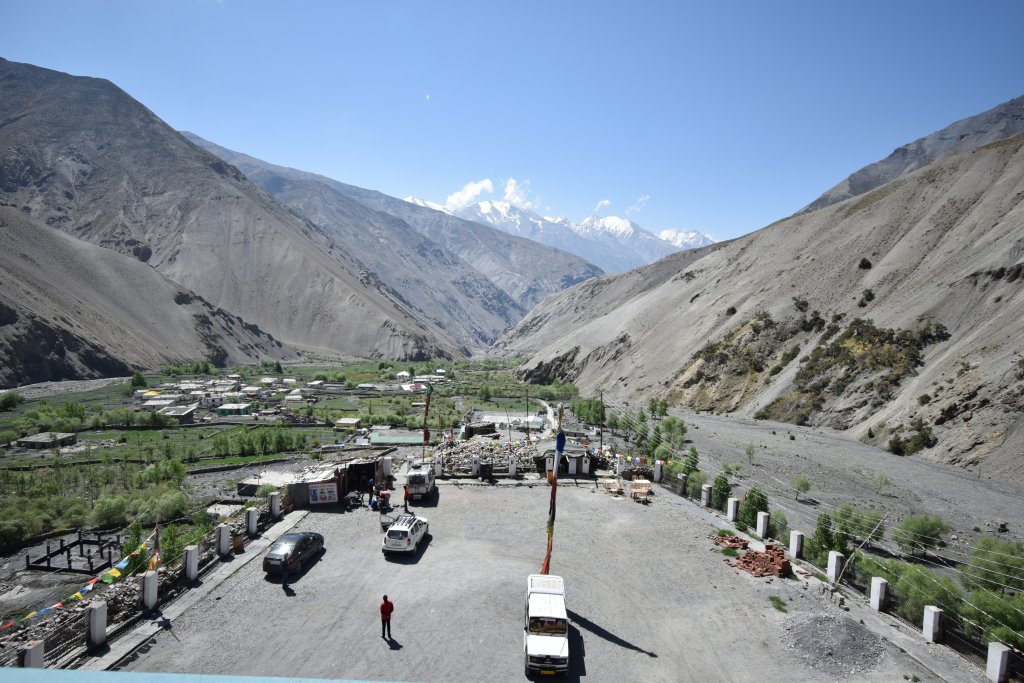 View from terrace of Giu Mummy site