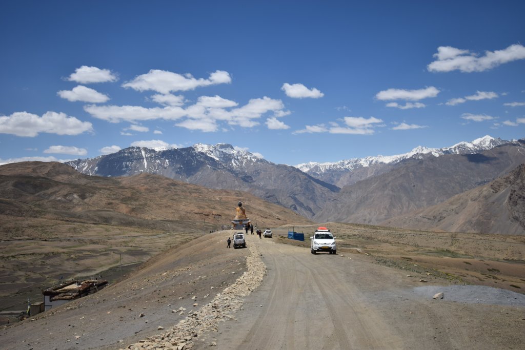 Langza:Where Buddha Statue faces the Himalayas