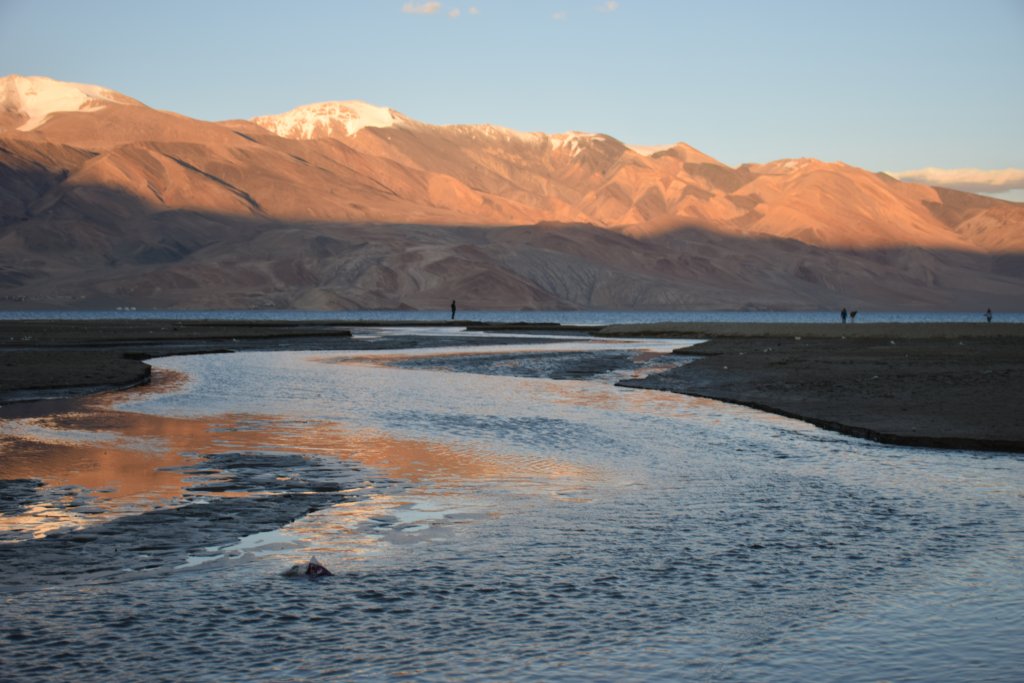 Sunset in Tso Moriri