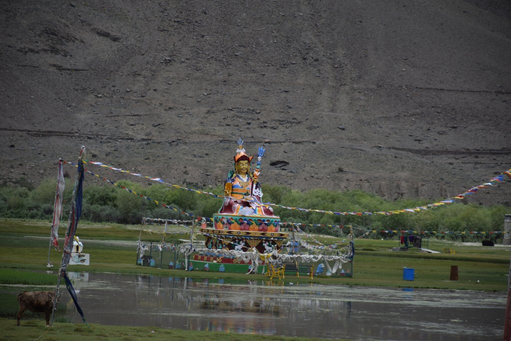 Lord Buddha statue in Sani Lake