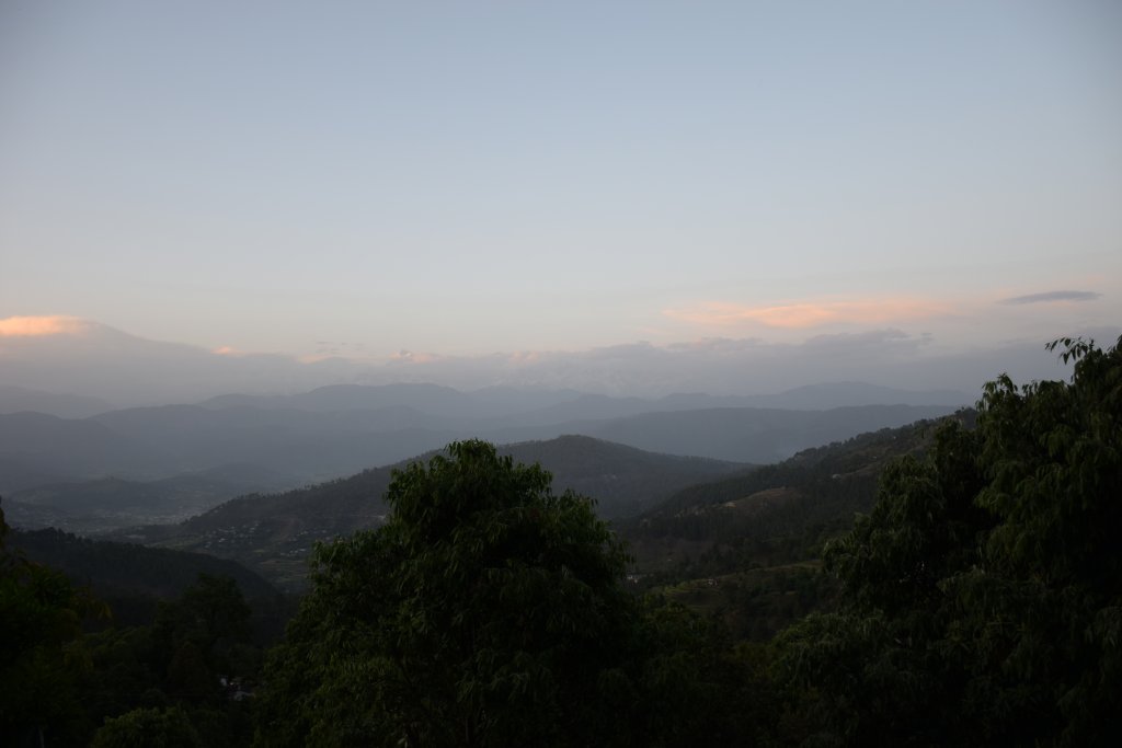 Kausani at Sunset