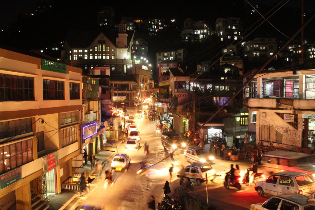 Vaivakawn market , Aizawl, Mizoram