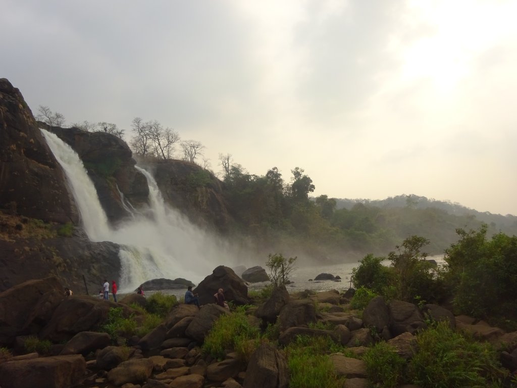 Athirappilly falls from another angle