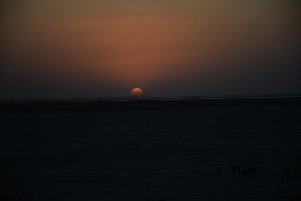 The Sunset at Kutch