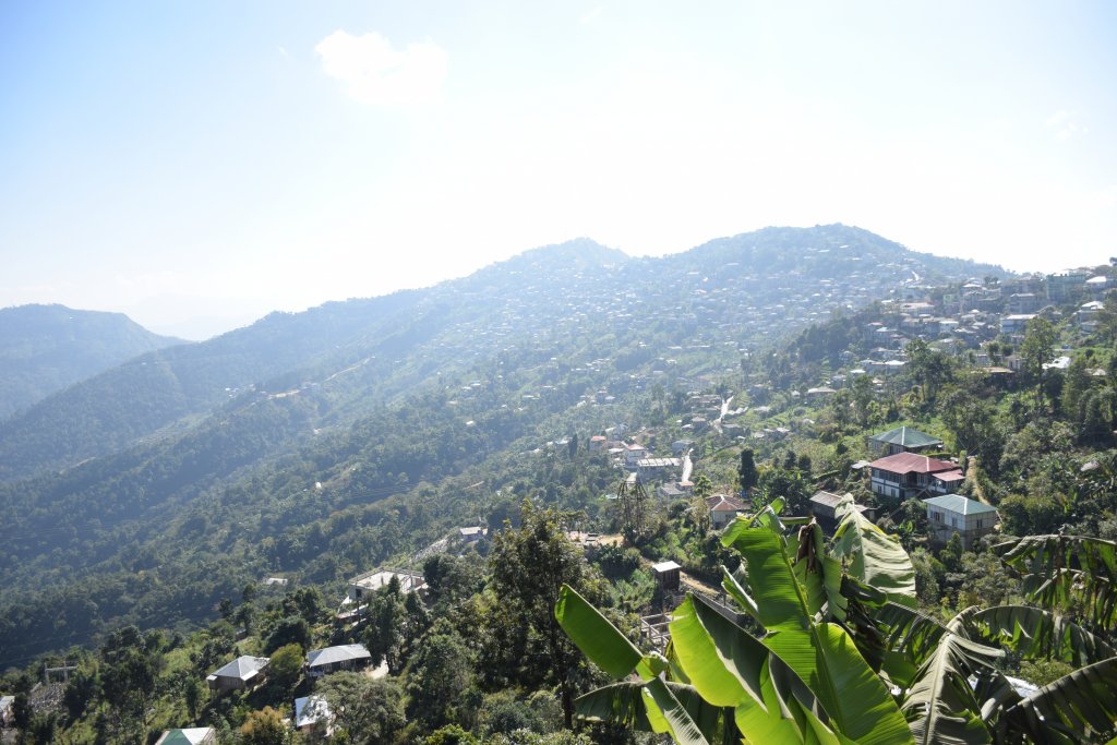 The beautiful Aizawl city of Mizoram