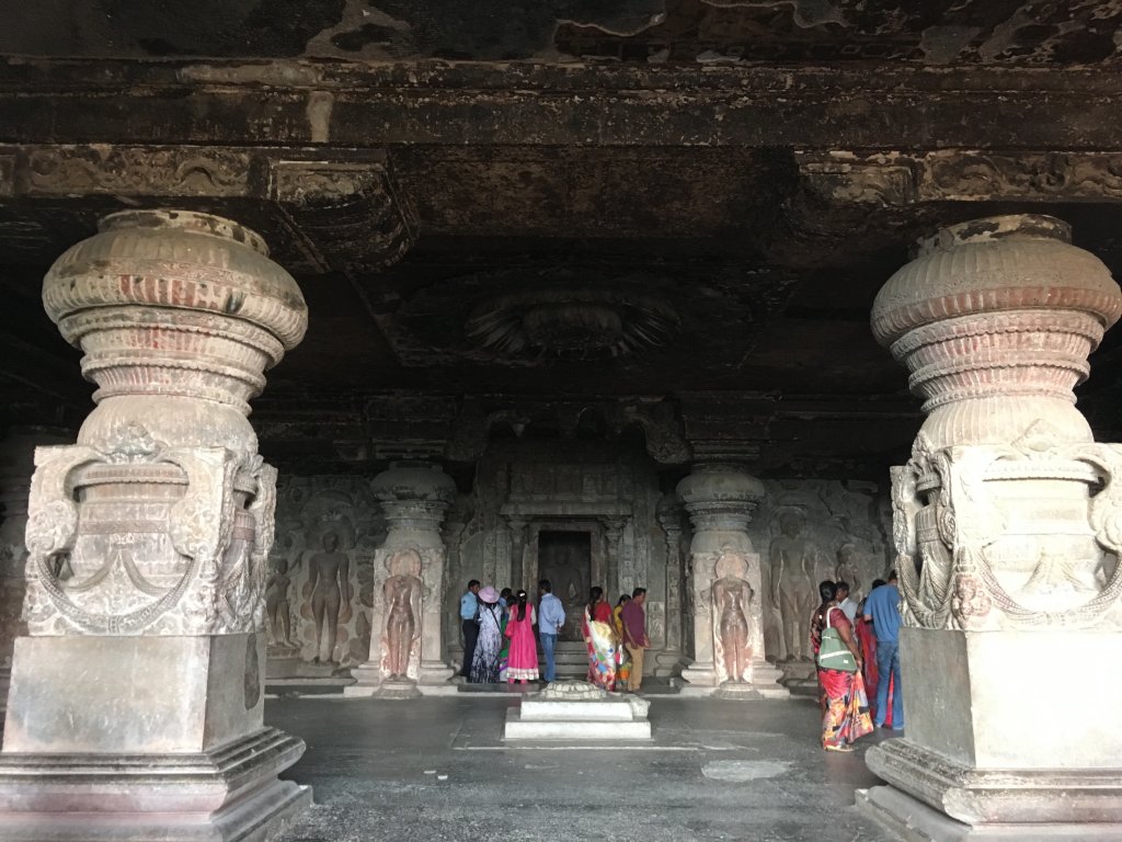 The Ellora Caves-Interiors