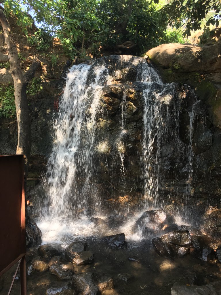 A waterfall at Bhandhardara