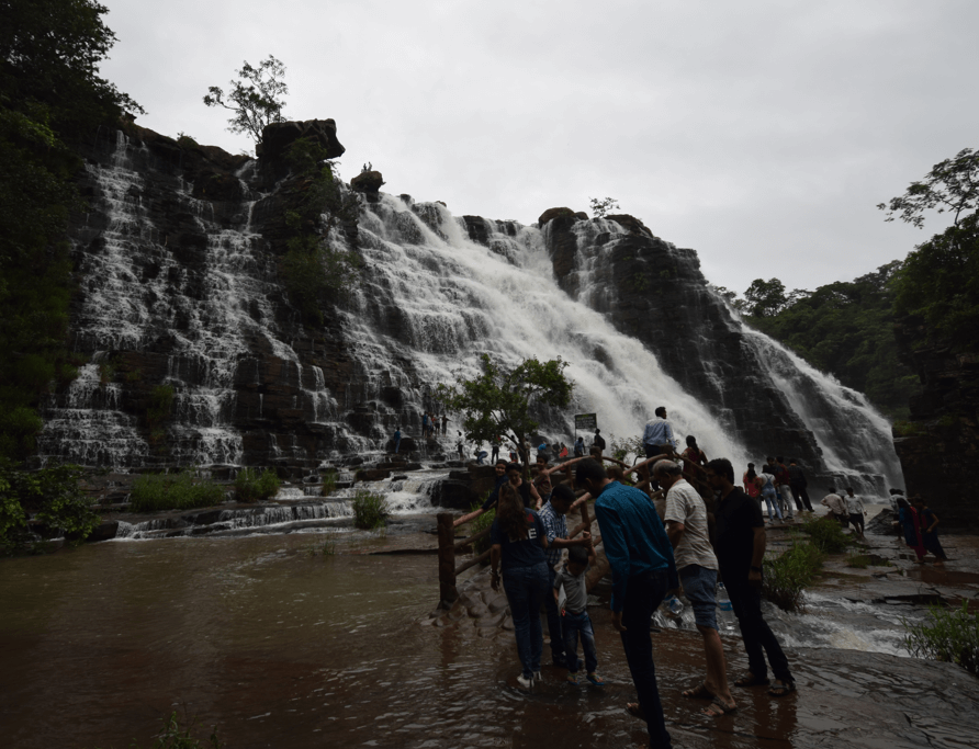 Rambha falls in August-A treat to watch