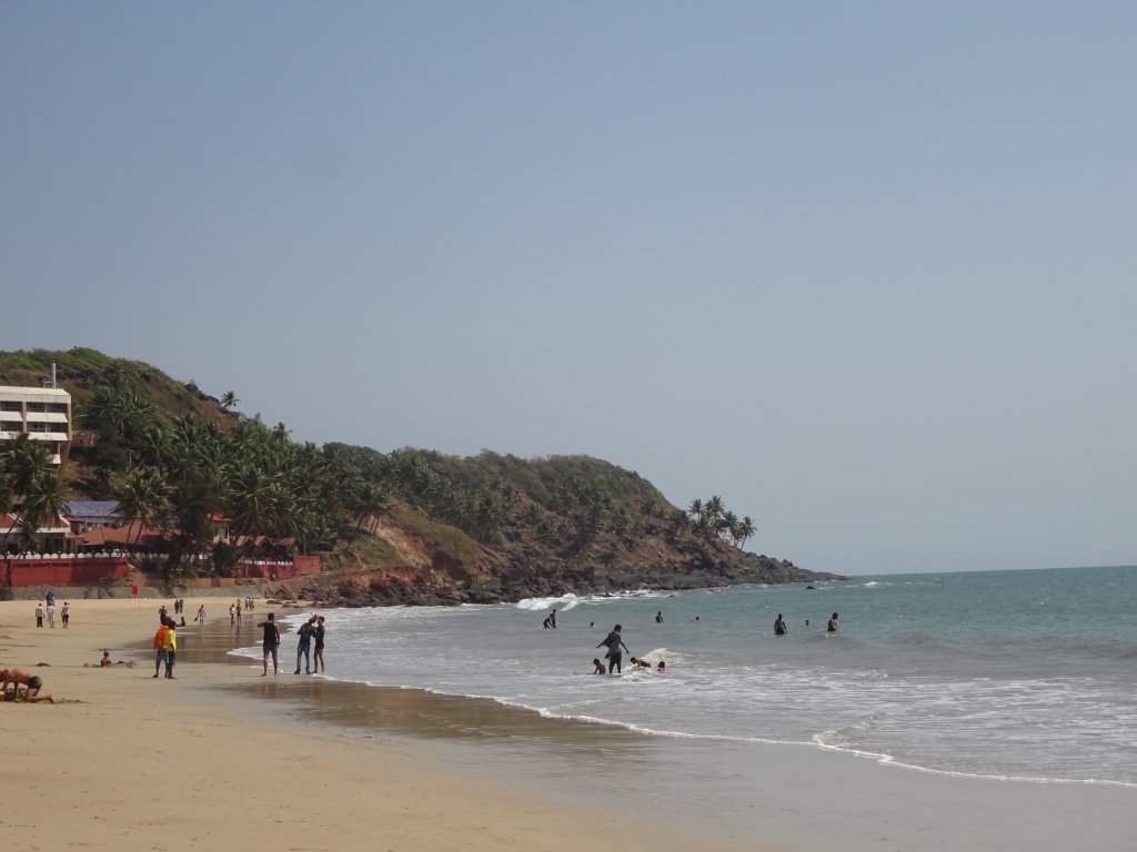 Bogmalo Beach-long coastline