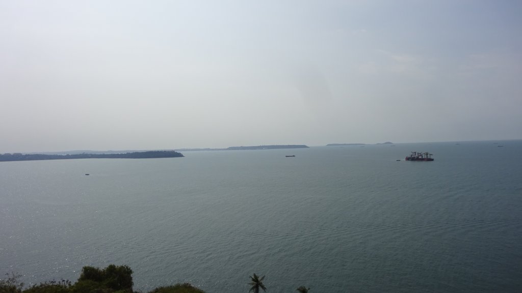 View of Arabian Sea from Aguada Fort