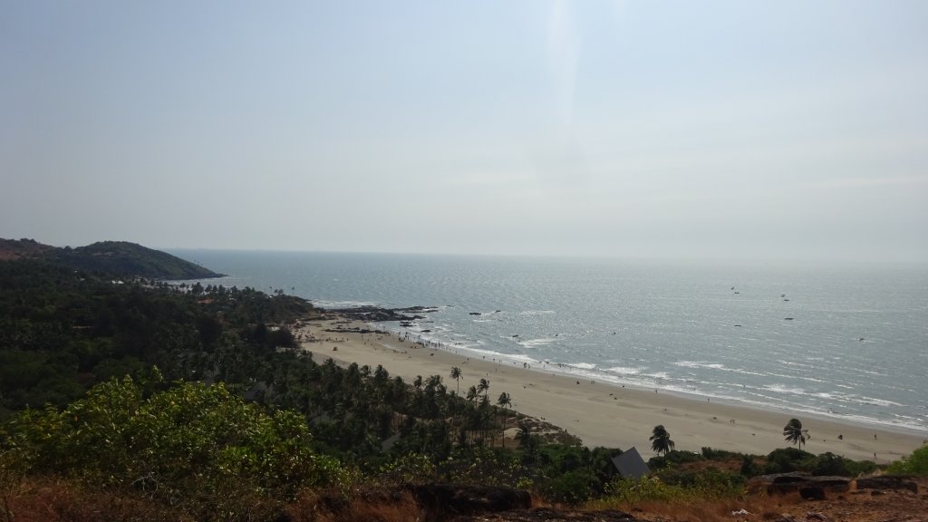 Chapora Beach from Chapora Fort