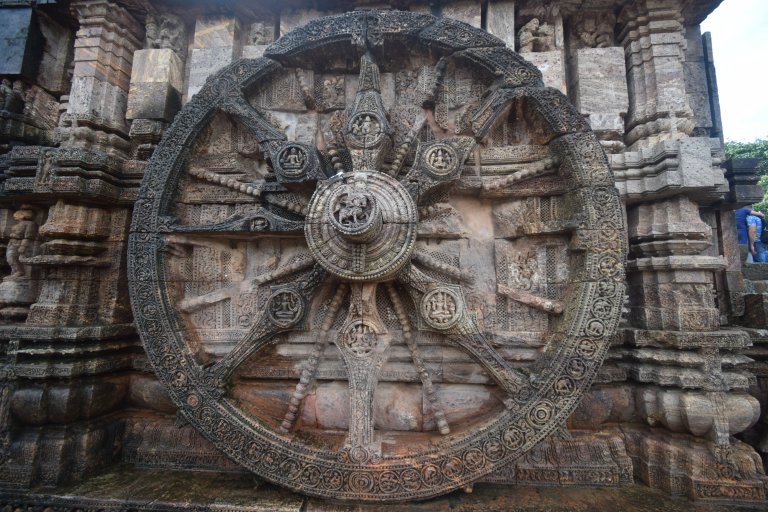 The Sun Temple's main attraction-The Chakra